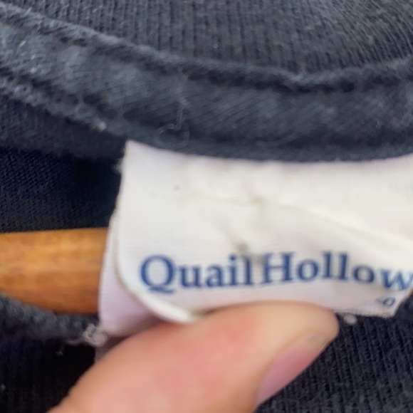 Quail Hollow - Vintage Deep Purple Band Shirt in Black and Purple Size XL - Picture 7 of 11